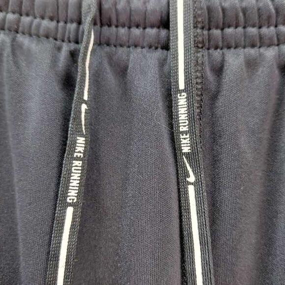 Nike Running Club Joggers Sweatpants Men Small Black Ankle Zip Pocket Reflective - Picture 6 of 15
